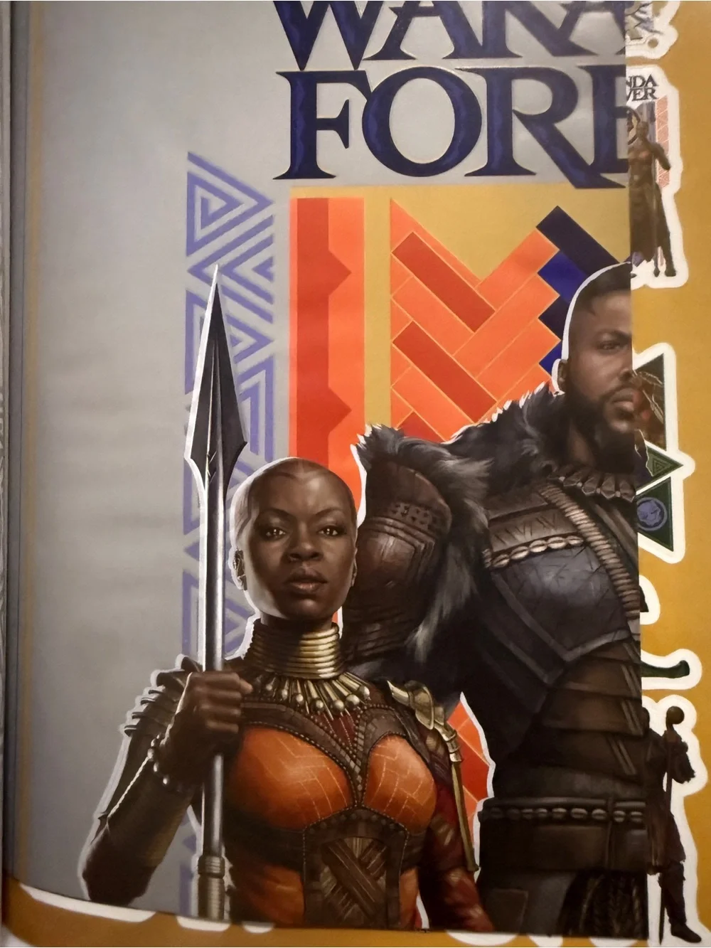 Marvel Wakanda Forever Coloring & Activity Book & Glow In The Dark Poster